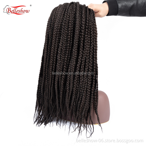 Hot sell 18 inch 22stands senegalese twist hair synthetic crochet extension Crochet box braids box braid hair